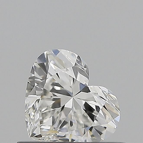 0.5 carat G-VVS2 Natūralus Heart Deimantas (1)