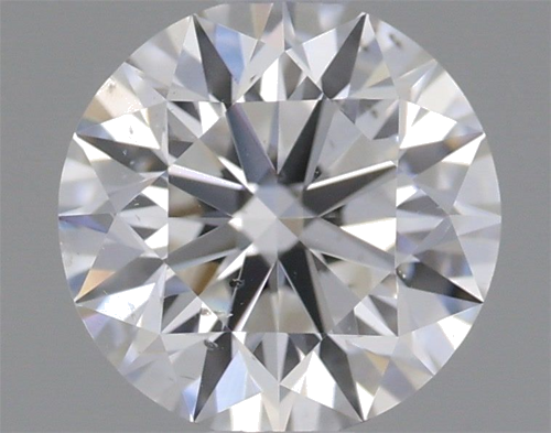 0.55 carat F-SI2 Excellent cut Natūralus Round Deimantas (1)