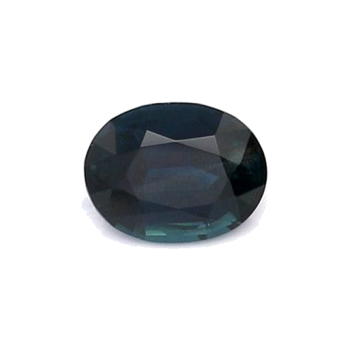 0.84 carat BLUE BRILLIANTSTEP cut Oval Safyras (1)