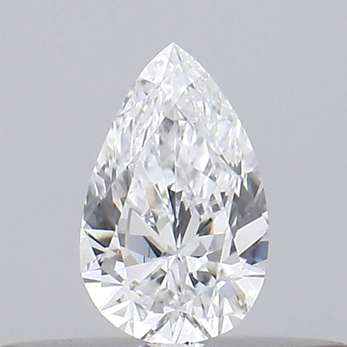 0.18 carat E-SI1 Natūralus Pear Deimantas (1)