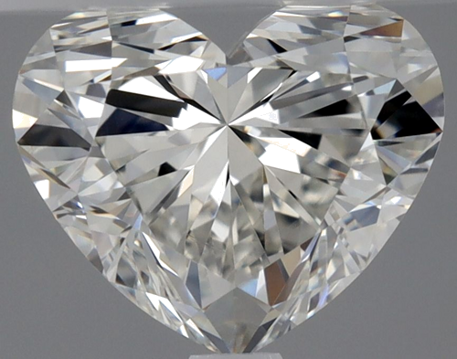 1.31 carat I-VVS2 Natūralus Heart Deimantas (1)
