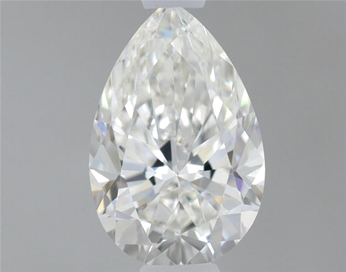 0.6 carat H-VVS1 Natūralus Pear Deimantas (1)