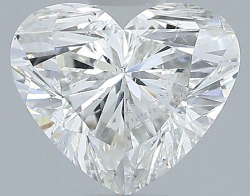 1.21 carat I-SI2 Natūralus Heart Deimantas (1)