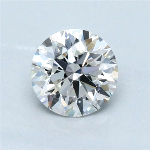 0.47 carat G-VVS2 Excellent cut Natūralus Round Deimantas (1)