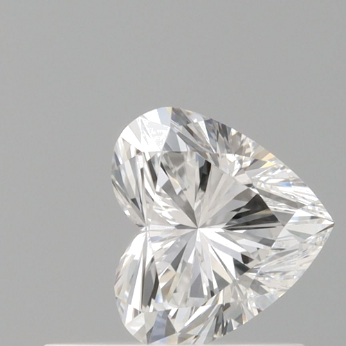 0.5 carat E-VVS2 Natūralus Heart Deimantas (1)