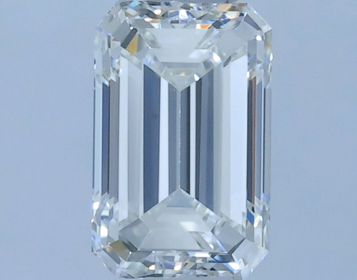 0.5 carat F-VVS2 Natūralus Emerald Deimantas (1)