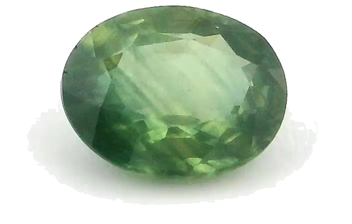 0.54 carat GREEN Oval Safyras (1)