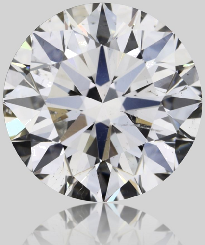 1.02 carat F-SI2 Excellent cut Natūralus Round Deimantas (1)