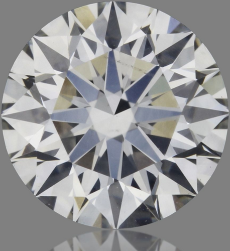0.56 carat G-SI1 Excellent cut Natūralus Round Deimantas (1)