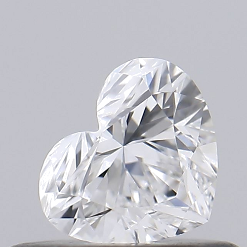 0.37 carat E-VVS2 Natūralus Heart Deimantas (1)