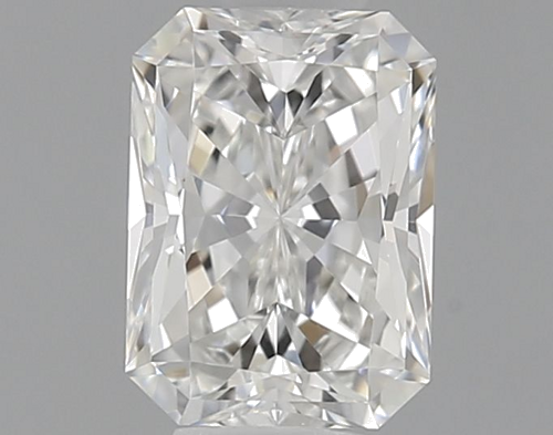 0.51 carat F-VVS2 Natūralus Radiant Deimantas (1)