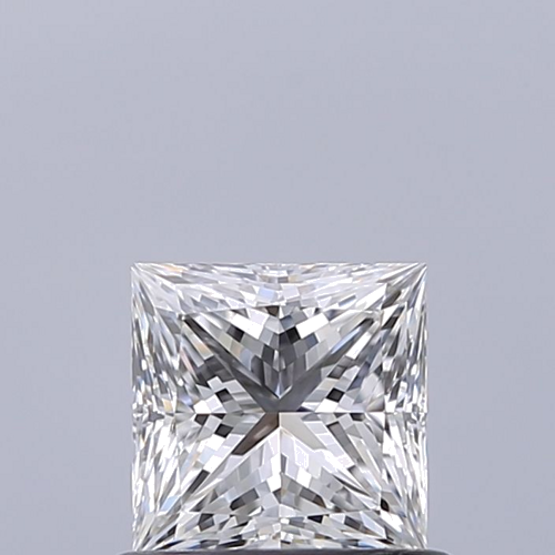 0.64 carat F-VVS1 Natūralus Princess Deimantas (1)