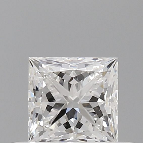 0.41 carat F-VVS2 Natūralus Princess Deimantas (1)