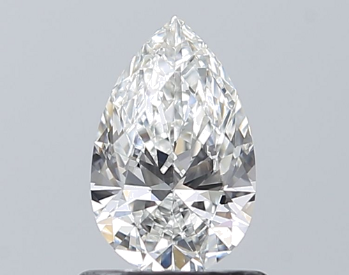0.71 carat F-VS1 Natūralus Pear Deimantas (1)