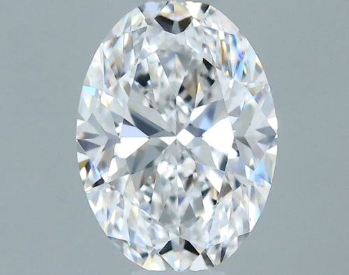 0.46 carat D-VVS1 Natūralus Oval Deimantas (1)