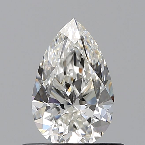 0.54 carat G-VVS2 Natūralus Pear Deimantas (1)
