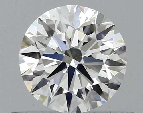0.5 carat E-VS2 Excellent cut Natūralus Round Deimantas (1)
