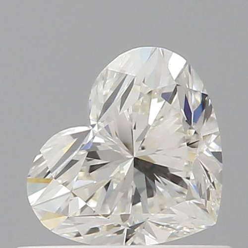 0.5 carat J-VVS1 Natūralus Heart Deimantas (1)