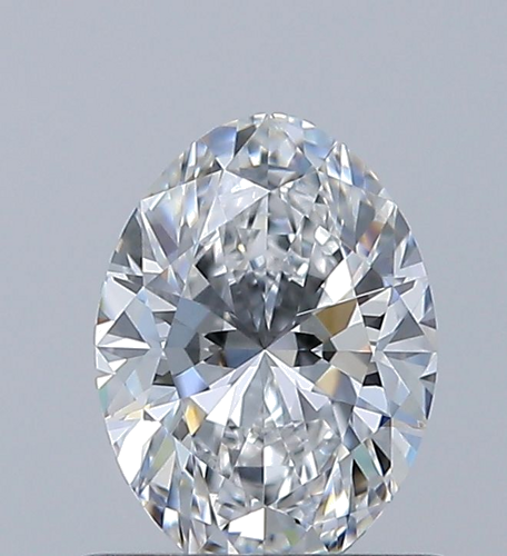 0.7 carat D-VVS1 Natūralus Oval Deimantas (1)