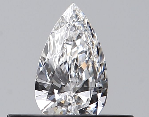 0.25 carat D-VVS1 Natūralus Pear Deimantas (1)