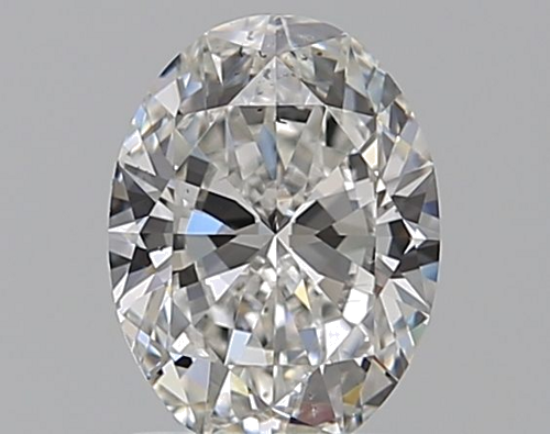 1.2 carat F-SI1 Natūralus Oval Deimantas (1)