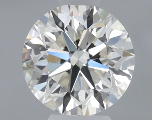 0.5 carat J-VVS2 Very Good cut Natūralus Round Deimantas (1)