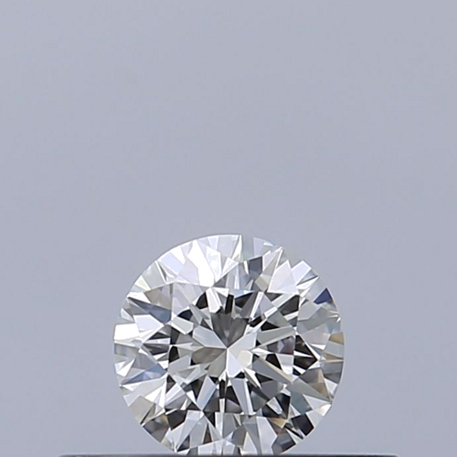 0.23 carat F-VVS1 Excellent cut Natūralus Round Deimantas (1)