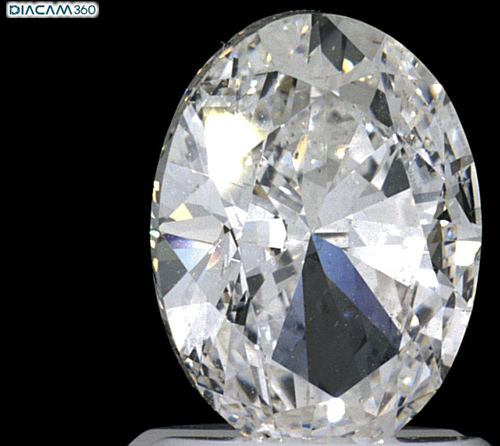 1.3 carat E-VS2 Natūralus Oval Deimantas (1)