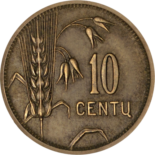1925 Литва монета 10 центов (1)