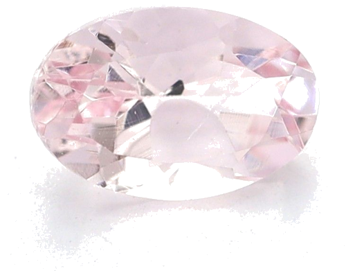 0.54 carat PINK Oval Morganite (1)