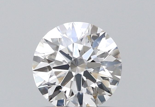 0.37 carat F-IF Excellent cut Natūralus Round Deimantas (1)