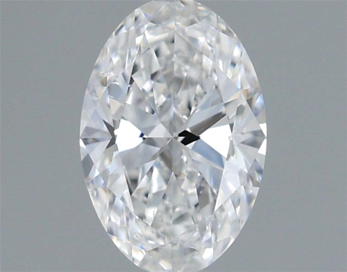 0.7 carat D-SI1 Natūralus Oval Deimantas (1)