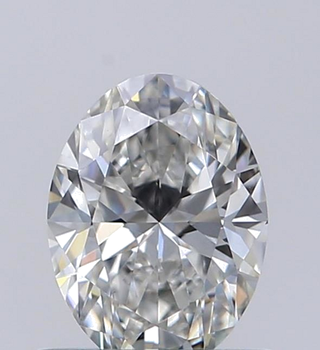 0.6 carat G-VS1 Natūralus Oval Deimantas (1)