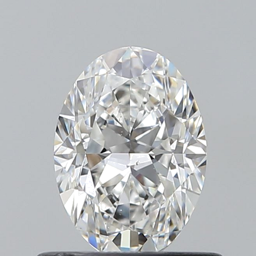 0.64 carat F-VS2 Natūralus Oval Deimantas (1)