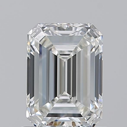 1.01 carat H-VVS1 Natūralus Emerald Deimantas (1)