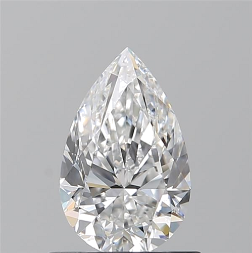 0.8 carat D-VVS1 Natūralus Pear Deimantas (1)