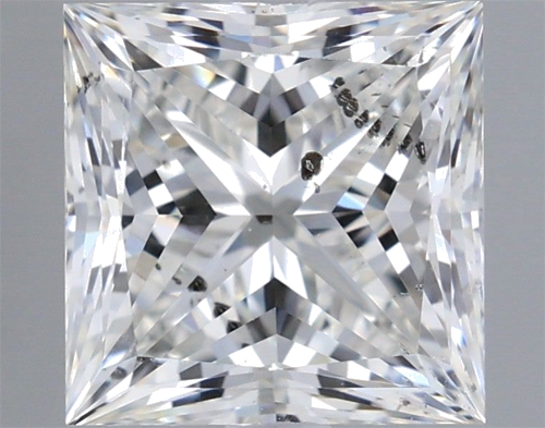 2.01 carat H-SI2 Natūralus Princess Deimantas (1)