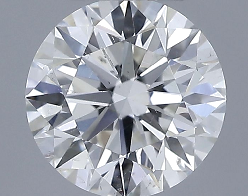 0.64 carat G-SI2 Excellent cut Natūralus Round Deimantas (1)