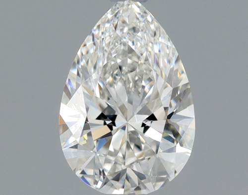 0.43 carat H-VVS1 Natūralus Pear Deimantas (1)