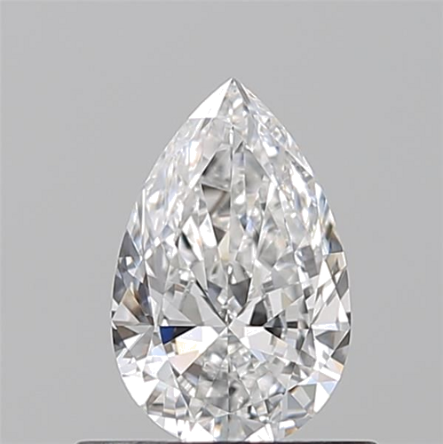 0.5 carat E-VS2 Natūralus Pear Deimantas (1)
