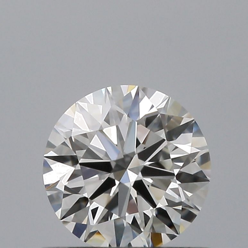 0.51 carat F-VVS1 Excellent cut Natūralus Round Deimantas (1)