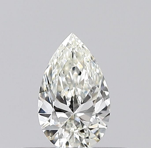 0.32 carat J-VS2 Natūralus Pear Deimantas (1)