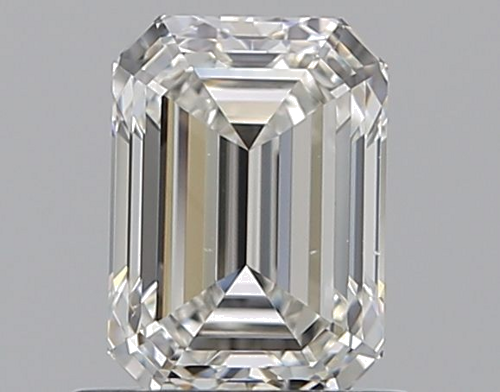 0.9 carat H-SI1 Natūralus Emerald Deimantas (1)