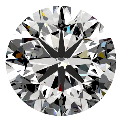 0.3 carat H-VS2 Very Good cut Natūralus Round Deimantas (1)
