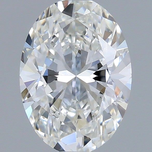 0.4 carat G-SI1 Natūralus Oval Deimantas (1)
