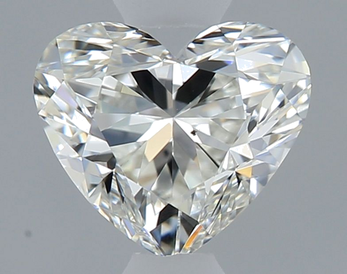 0.51 carat I-SI1 Natūralus Heart Deimantas (1)