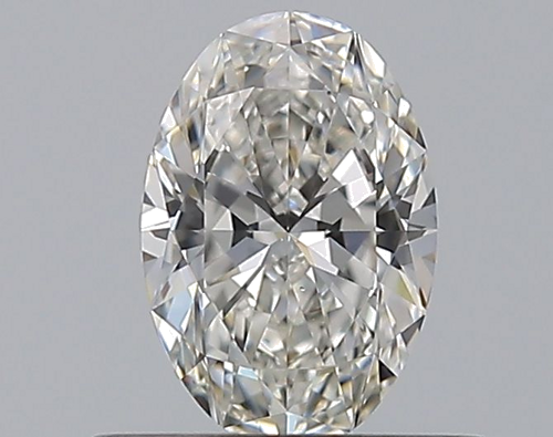 0.5 carat G-VS2 Natūralus Oval Deimantas (1)