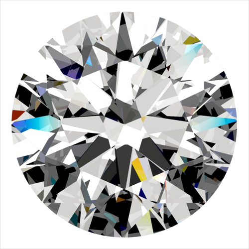 0.3 carat F-VS1 Excellent cut Natūralus Round Deimantas (1)