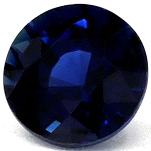 0.64 carat BLUE Round Safyras (1)