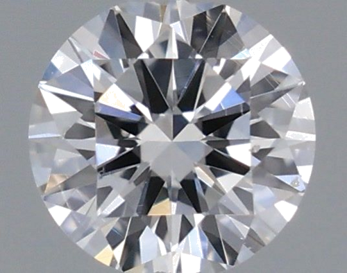 0.23 carat E-SI1 GD cut Natūralus Round Deimantas (1)